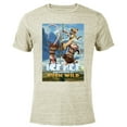 thumbnail image 1 of The Ice Age Adventures of Buck Wild - Short Sleeve Blended T-Shirt for Adults - Customized-Yellow, 1 of 5