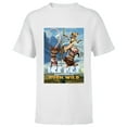 thumbnail image 1 of The Ice Age Adventures of Buck Wild - Short Sleeve T-Shirt for Kids - Customized-White, 1 of 5