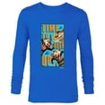 thumbnail image 1 of The Ice Age Adventures of Buck Wild Time To Buck Up - Long Sleeve T-Shirt for Men - Customized-Royal, 1 of 5