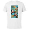 thumbnail image 1 of The Ice Age Adventures of Buck Wild Time To Buck Up - Short Sleeve Cotton T-Shirt for Adults - Customized-White, 1 of 5