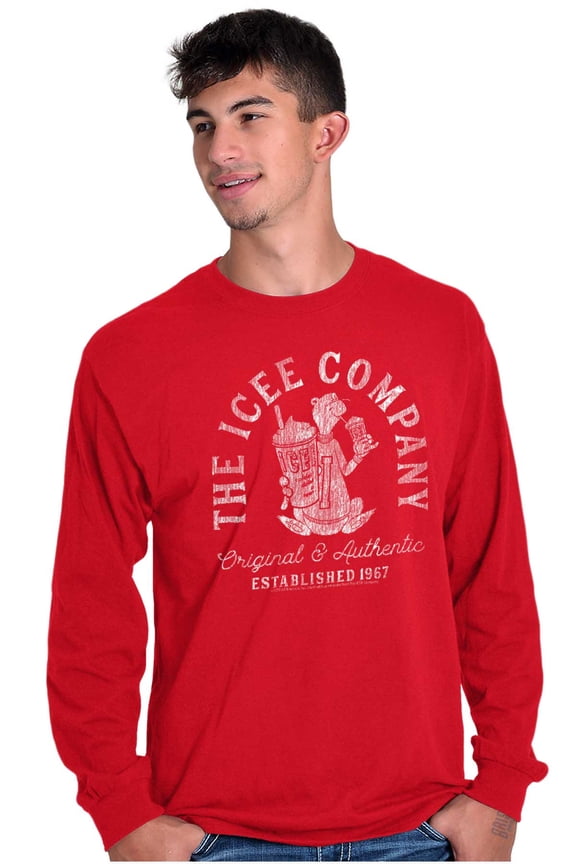 The Icee Company Vintage Polar Bear Logo Long Sleeve TShirt Men Women Brisco Brands M