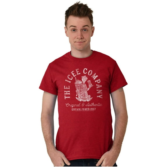 The Icee Company Vintage Polar Bear Logo Men's Graphic T Shirt Tees Brisco Brands X