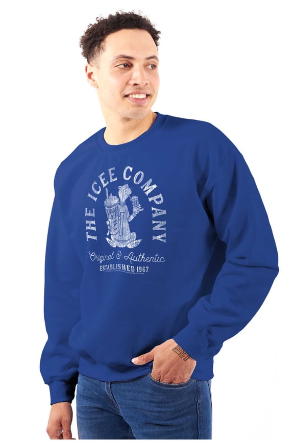 The Icee Company Vintage Polar Bear Logo Sweatshirt for Men or Women Brisco Brands L