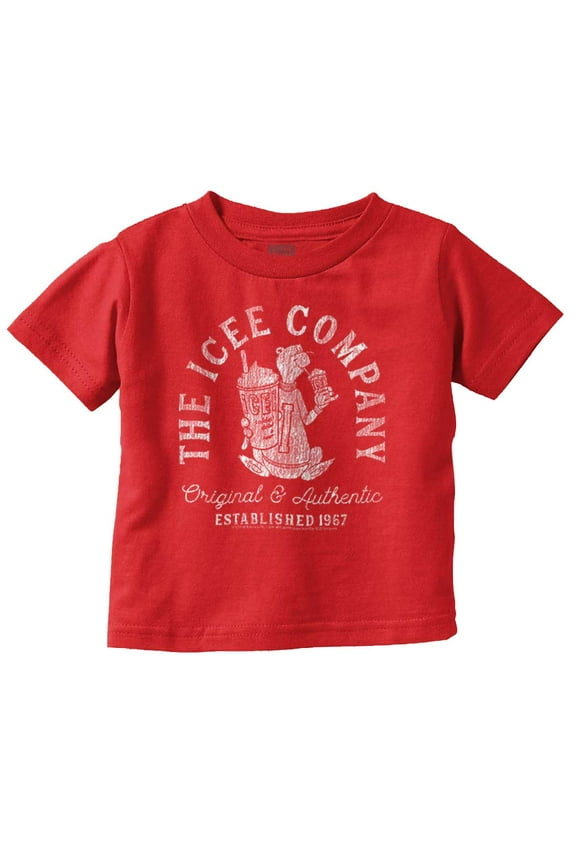 The Icee Company Vintage Polar Bear Logo Toddler Boy Girl T Shirt Infant Toddler Brisco Brands 18M