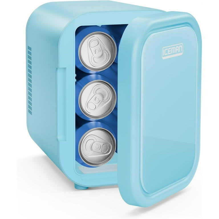 The Iceman Portable Mini Fridge 4L 6 Can Capacity - Walmart.com