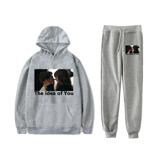 The Idea of You Hoodies Jogger Pants 2 Pieces Sets Fashion Sweatshirt Sweatpant Suit