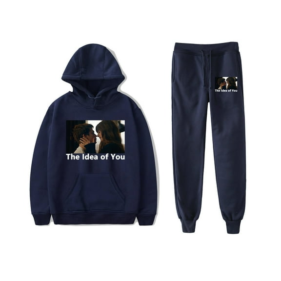 The Idea of You Hoodies Jogger Pants 2 Pieces Sets Fashion Sweatshirt Sweatpant Suit