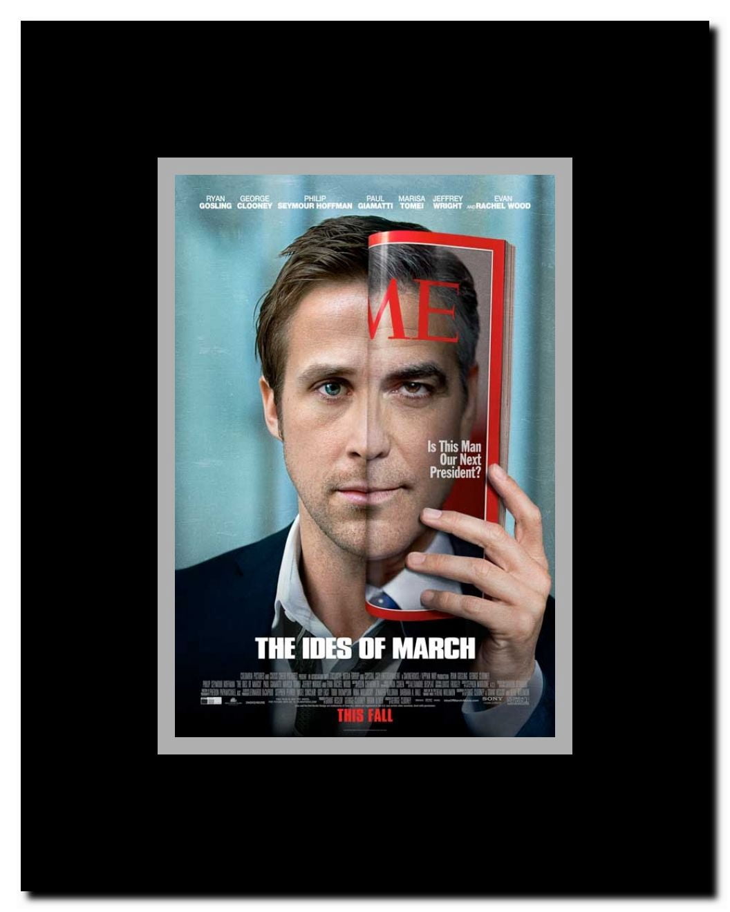 The Ides of March Framed Movie Poster