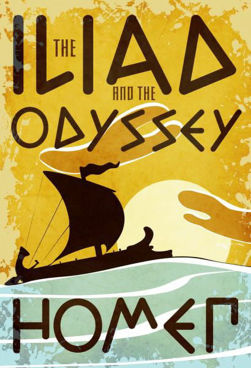 The Iliad and the Odyssey by Homer and Mimmo Paladino (Fall River Classics)