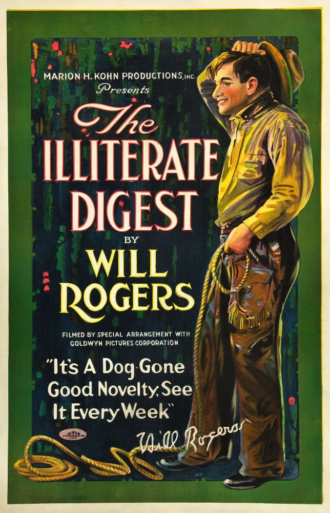 The Illiterate Digest Canvas Art -  (11 x 17)
