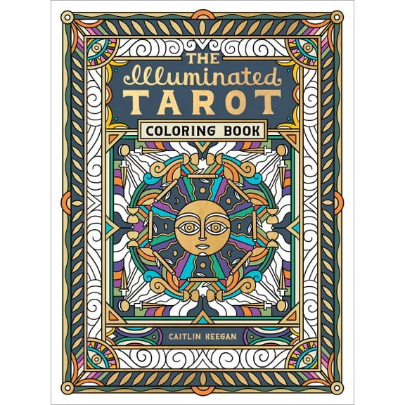Pre-Owned The Illuminated Tarot Coloring Book: Tarot Card Art Coloring Book Paperback