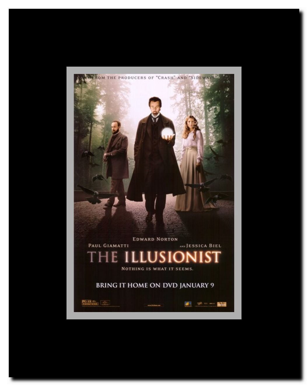 The Illusionist Framed Movie Poster