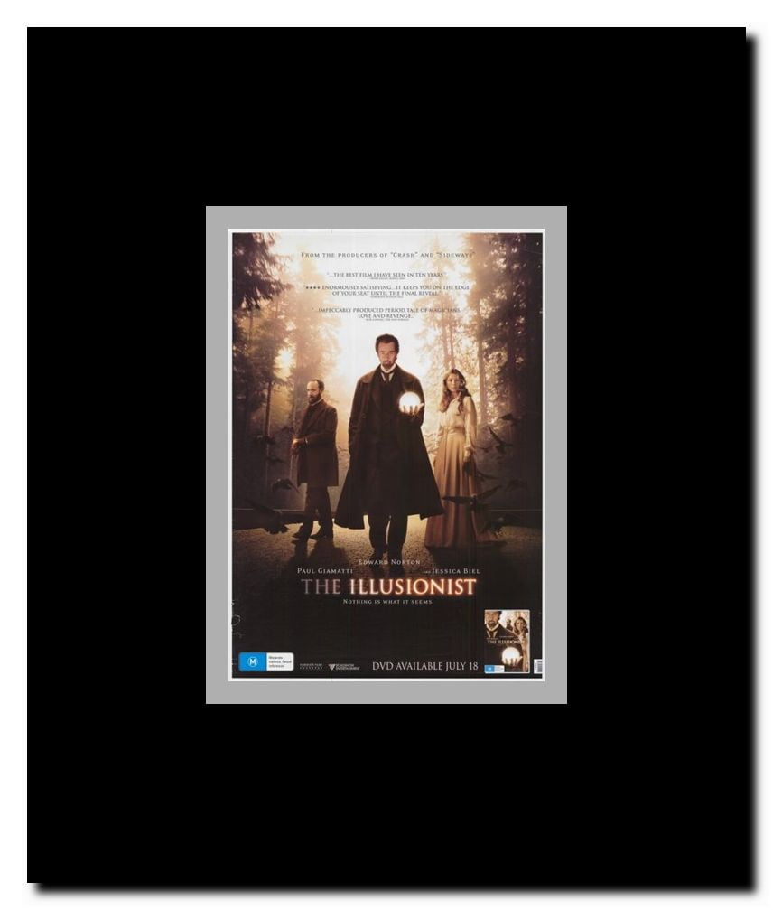 The Illusionist Framed Movie Poster