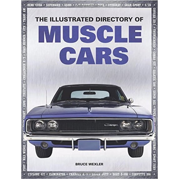Pre-Owned The Illustrated Directory of Muscle Cars Paperback