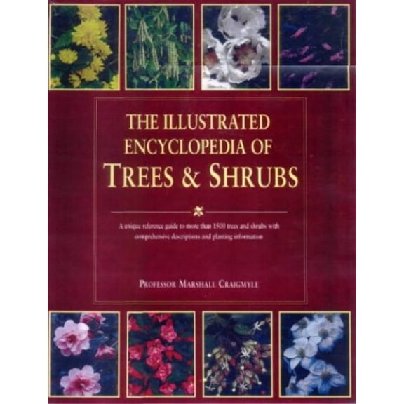 Pre-Owned The illustrated encyclopedia of trees & shrubs (Hardcover) 1840651628 9781840651621