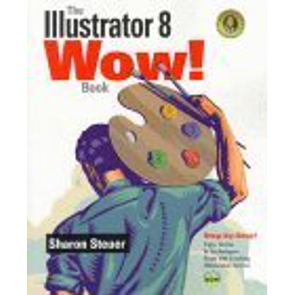 Pre-Owned The Illustrator 8 Wow! Book - Steuer, Sharon