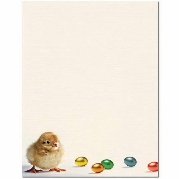 The Image Shop OLH246-25 Easter Chick Letterhead, 25 pack