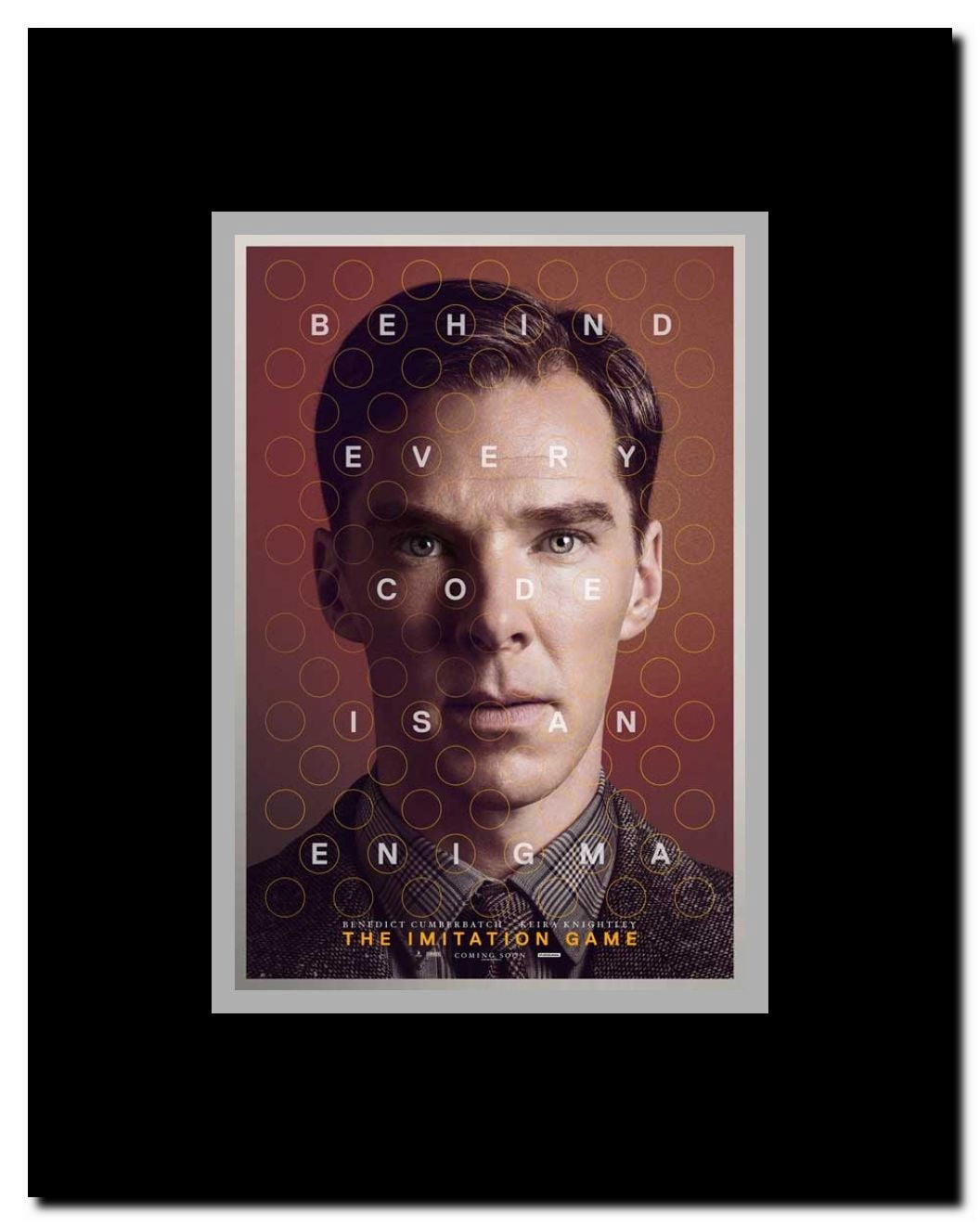 The Imitation Game Framed Movie Poster
