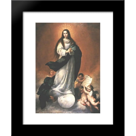 The Immaculate Conception 20x24 Framed Art Print by Murillo, Bartolome