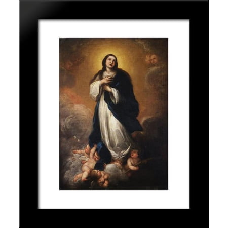 The Immaculate Conception 20x24 Framed Art Print by Murillo, Bartolome