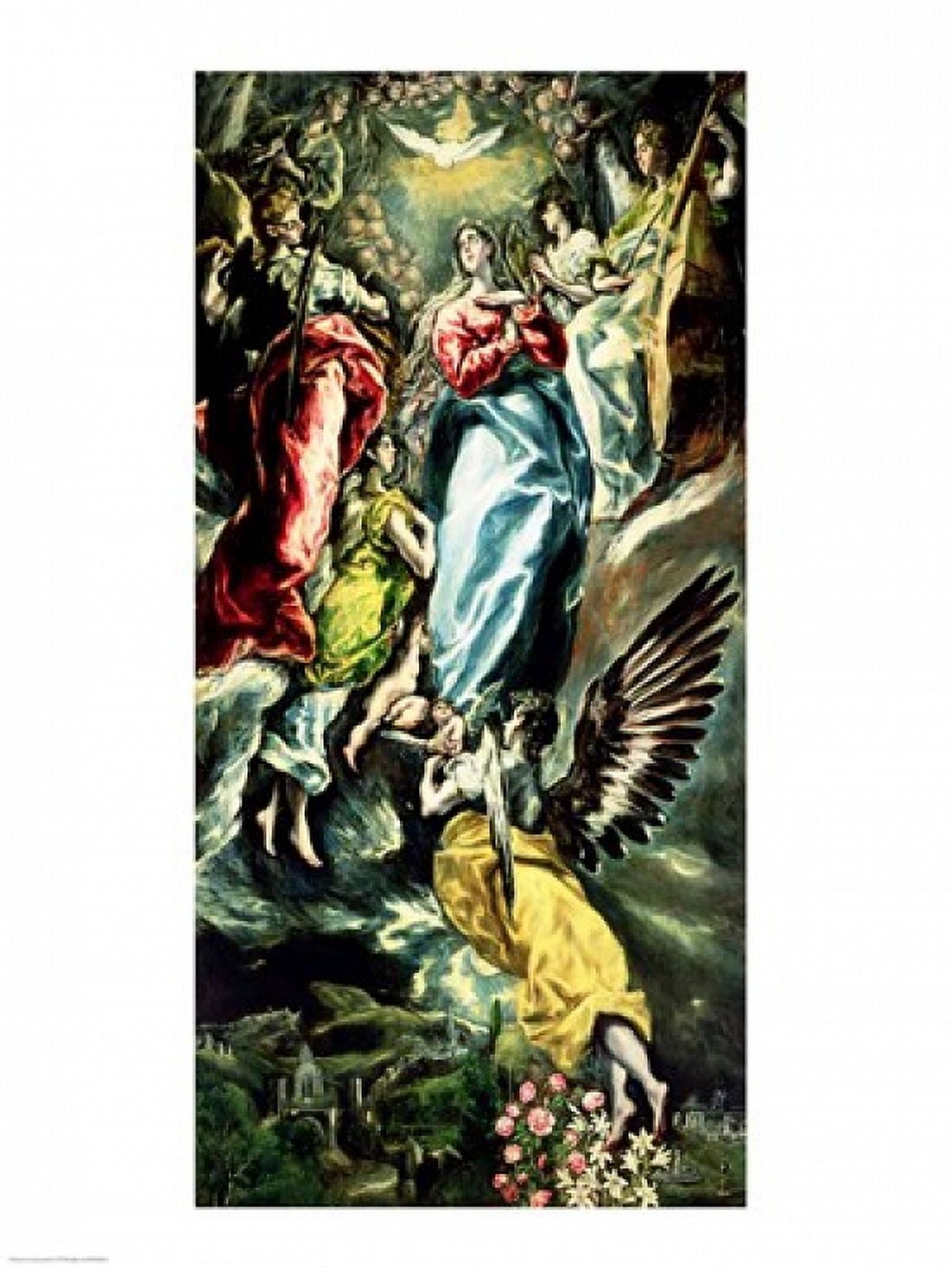 The Immaculate Conception Canvas Art - El Greco (18 x 24)