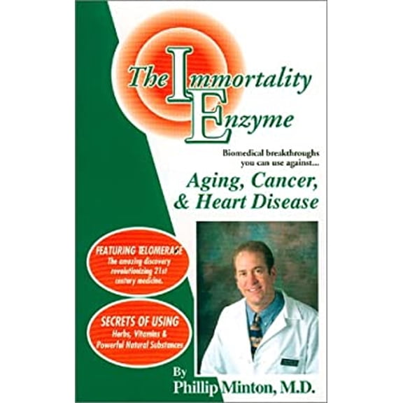 Pre-Owned The Immortality Enzyme: Aging, Cancer & Heart Disease (Paperback) 1884367054 9781884367052