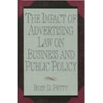 thumbnail image 1 of The Impact of Advertising Law on Business and Public Policy, (Hardcover), 1 of 1