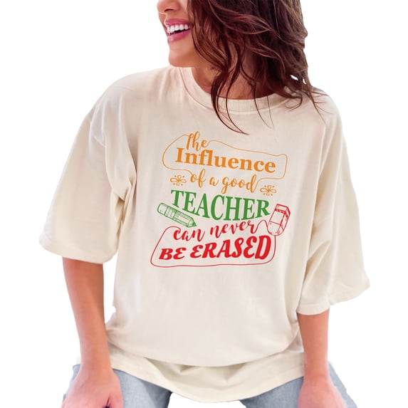 The Impact of Great Teachers, Ivory Comfort Colors T-Shirt, XL
