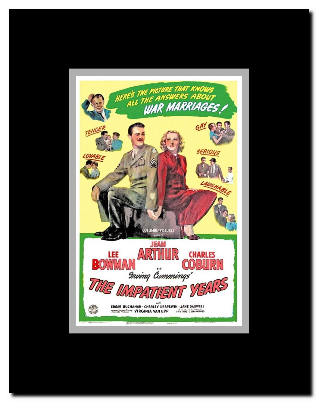 The Impatient Years Framed Movie Poster
