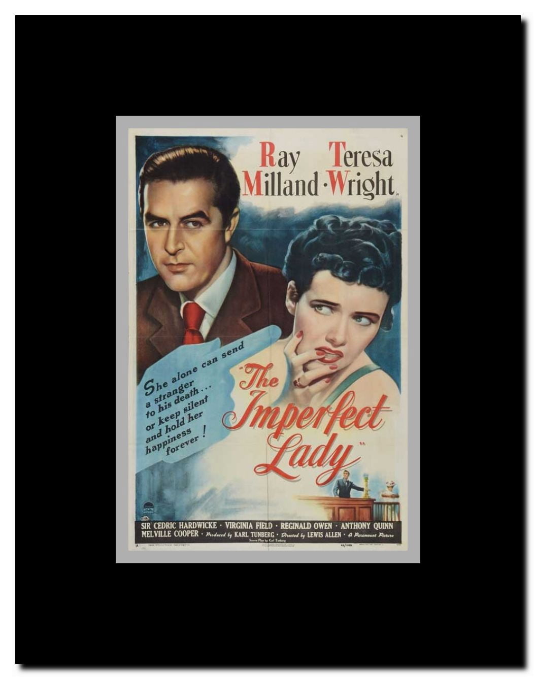 The Imperfect Lady Framed Movie Poster