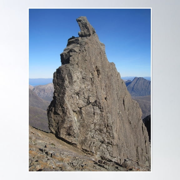 The Inaccessible Pinnacle Poster Wall Art, Modern Wall Decor, 8x12 UNFRAMED