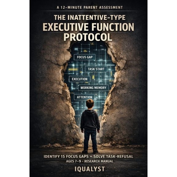 The Inattentive-Type Executive Function Protocol: A 12-Minute Parent Assessment to Identify 15 Focus Gaps and Solve Task, (Paperback)