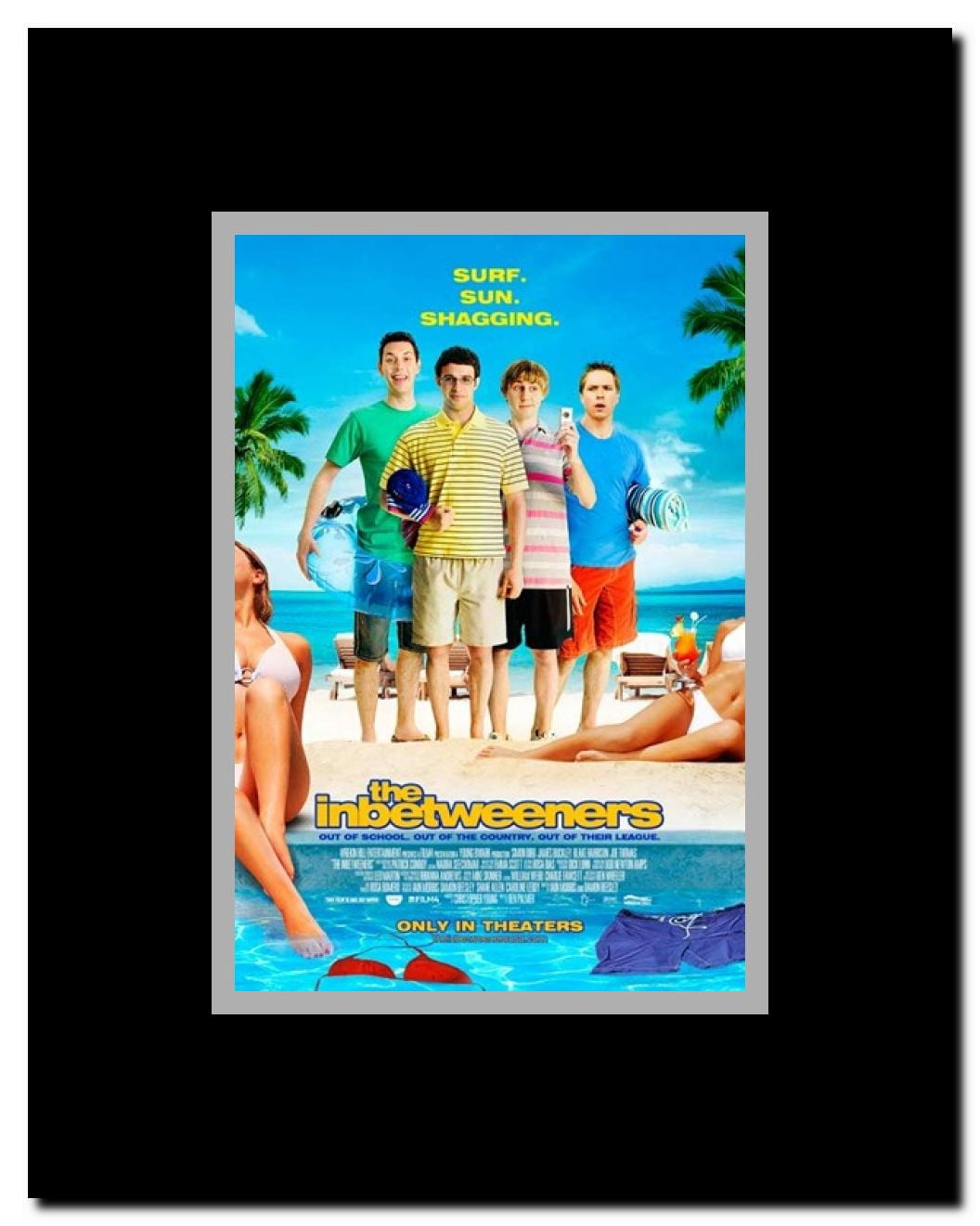 The Inbetweeners Movie Framed Movie Poster
