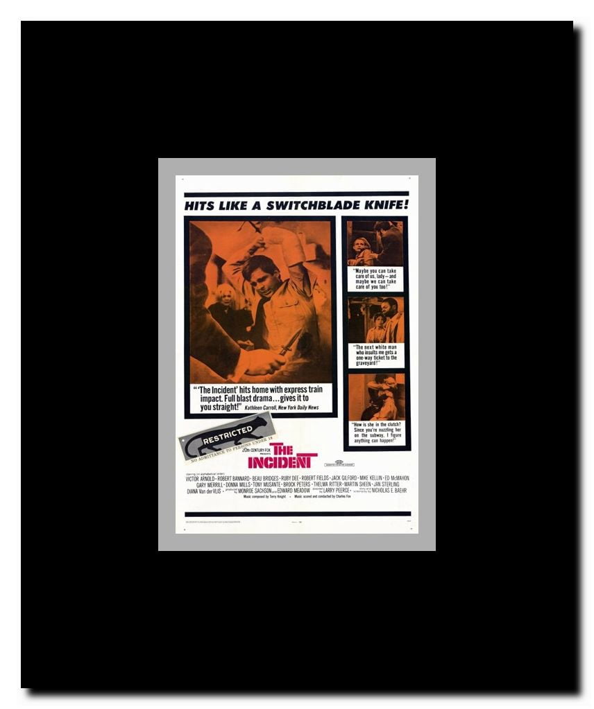 The Incident Framed Movie Poster