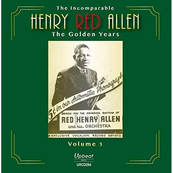 The Incomparable Henry Red Allen: The Golden Years Vol 3 (CD)