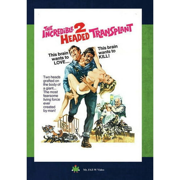 The Incredible 2-Headed Transplant (DVD), Mr Fat - w Video, Horror