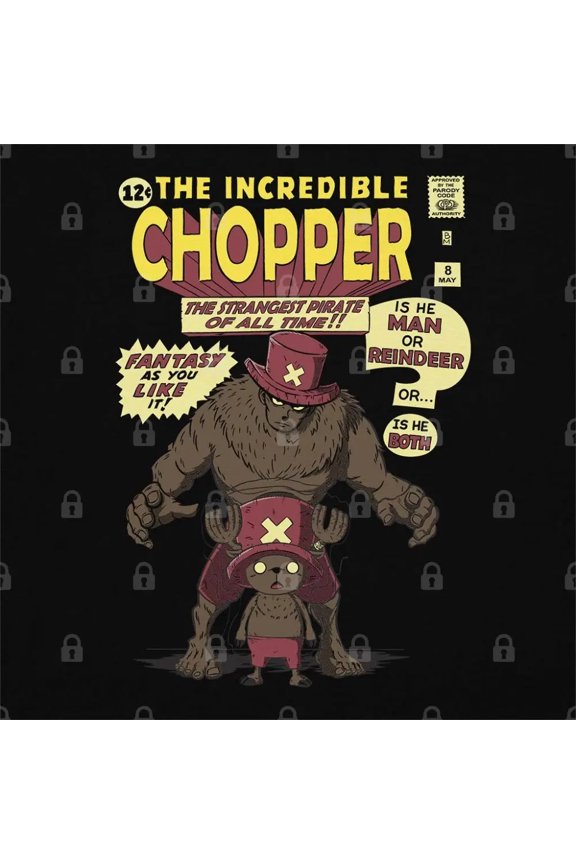 The Incredible Chopper Unisex T-Shirt Tee Sweatshirt Hoodie Tank Top