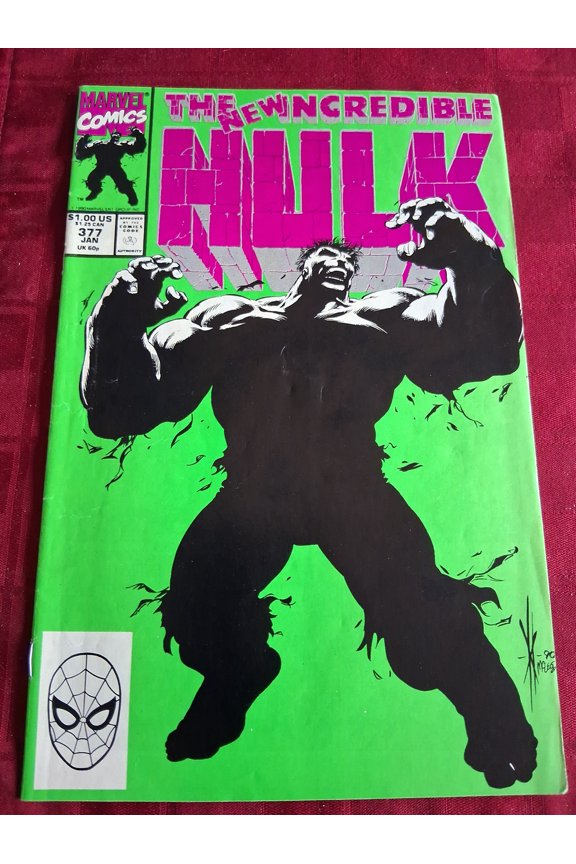 The Incredible Hulk #377 Comic Book