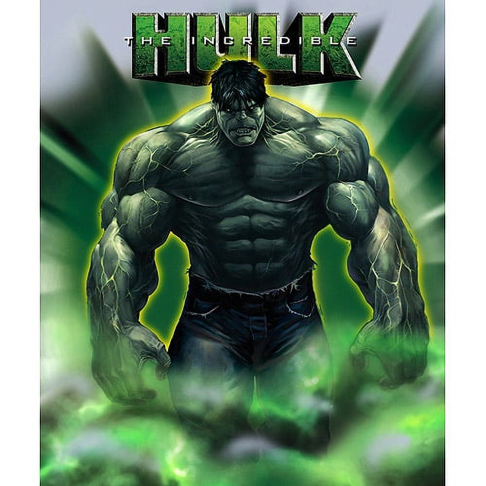 The Incredible Hulk Fleece Throw, 1 Each - image 1 of 1
