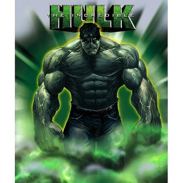 The Incredible Hulk Fleece Throw, 1 Each