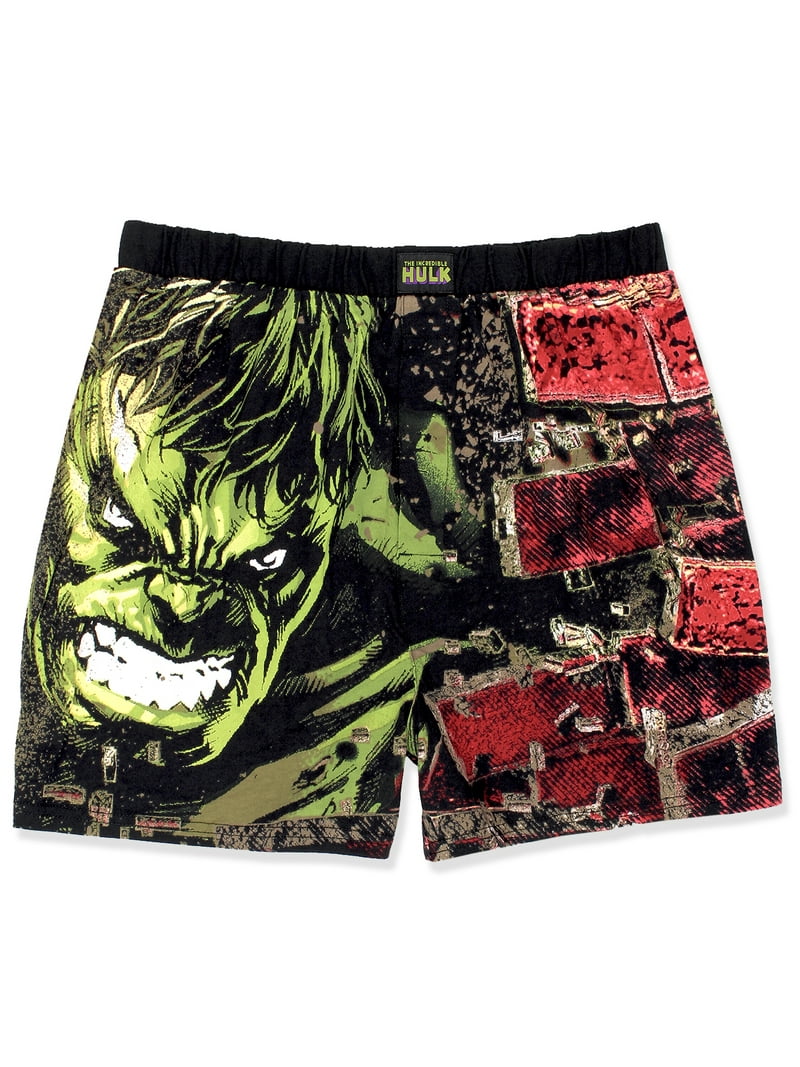 The Incredible Hulk Smash Men's Male Boxer Shorts 17MV247MBXYT