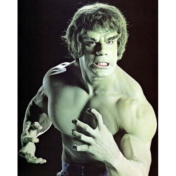 The Incredible Hulk TV series Lou Ferrigno gets angry as The Hulk 24x30 ...