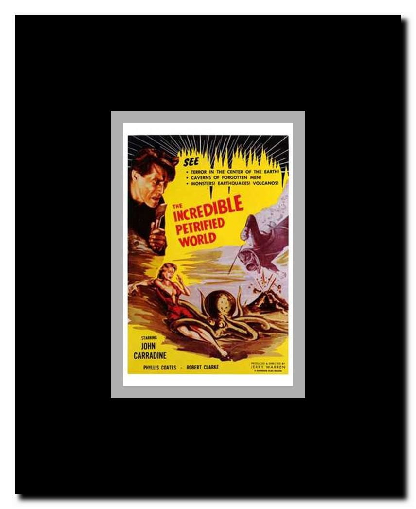 The Incredible Petrified World Framed Movie Poster