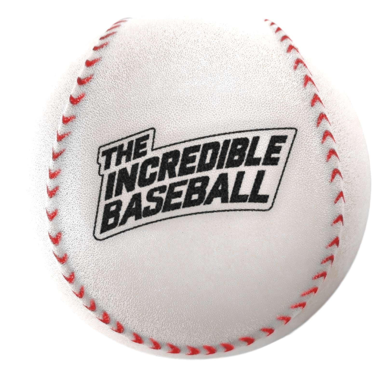 The Incredible WHITE Baseball Foam Ball (Play Catch Indoors Silently!)