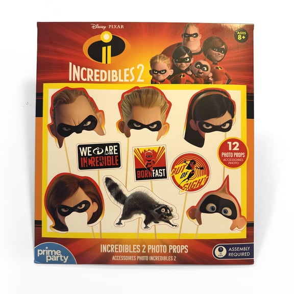 The Incredibles 2 Photo Props