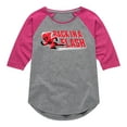 thumbnail image 1 of The Incredibles - Back In A Flash - Toddler and Youth Girls Raglan Graphic T-Shirt, 1 of 3