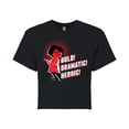 thumbnail image 1 of The Incredibles - Bold Dramatic Heroic - Juniors Cropped Graphic T-Shirt, 1 of 4