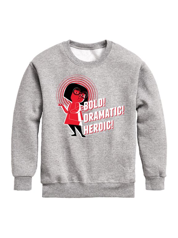 - Boys' Graphic Long Sleeve Fleece Sweatshirt