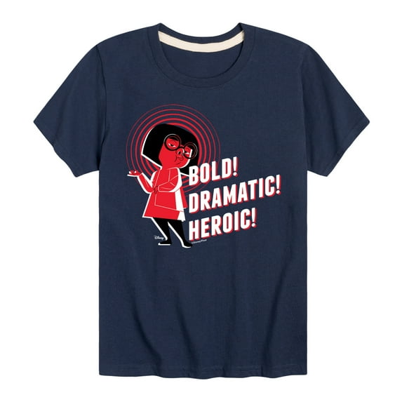 The Incredibles - Bold Dramatic Heroic - Toddler and Youth Short Sleeve Graphic T-Shirt