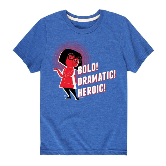 The Incredibles - Bold Dramatic Heroic - Toddler and Youth Short Sleeve Graphic T-Shirt